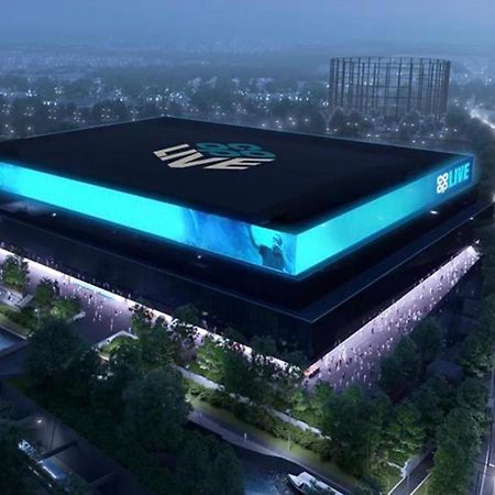 Manchester City Football Stadium View Exterior foto