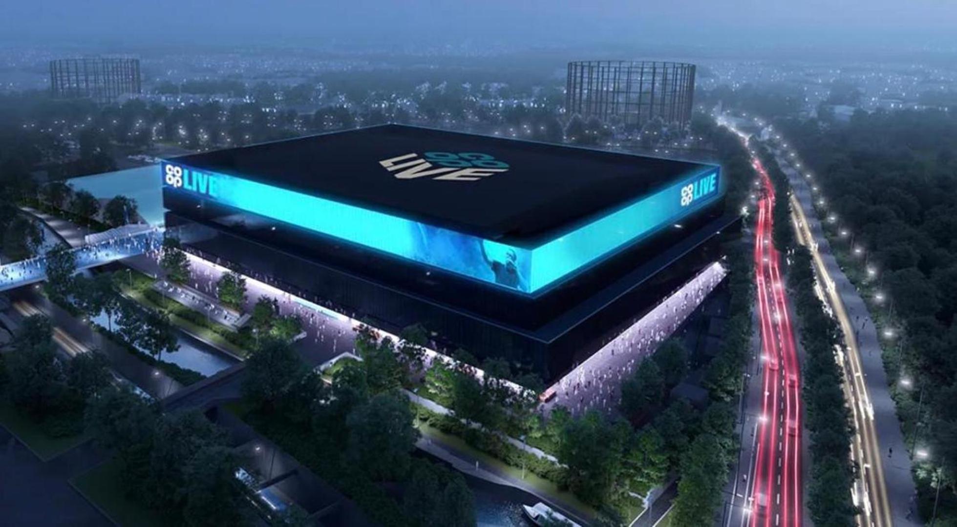 Manchester City Football Stadium View Exterior foto